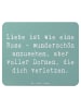 Mr. & Mrs. Panda Mauspad Spruch Rose Herzschmerz mit Spruch in Meeresbrise