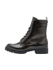 Tamaris Stiefelette aus Leder Anthrazit Pat