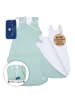 nordic coast company  Babyschlafsack Ganzjahresschlafsack Premium Mint