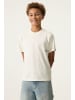 Garcia T-Shirt mit Rückenprint Fit Loose in off white