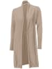 Heine Long-Strickjacke in sand