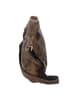 Greenburry Vintage Umhängetasche Leder 27 cm in brown