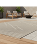 KADIMA DESIGN Teppich Outdoor Waschbar Boho IMST Strapazierfähig OEKO-TEX Balkon in Beige