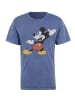 Recovered T-Shirt Disney Mickey Mouse Posing in Blau