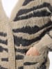 Noisy may Strickjacke mit Animal-Print in Braun