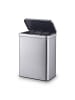 relaxdays Mülleimer mit Sensor in Silber - 60 Liter