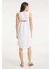IZIA Damen Kleid in Wollweiss