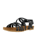 Cosmos Comfort Komfort Sandalen in Schwarz