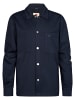 Petrol Industries Interlock-Overshirt Steelhaven in Blau