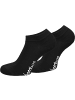 normani 6 Paar Viskose-Gesundheitssocken Sneakers in Schwarz