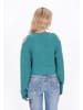 IZIA Women Sweater in turquoise