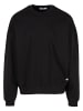 DEF DEF DEF CREW Oversize Pullover in jetblack