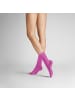 Hudson Socken Relax Cotton druckfreier Bund in Hot pink