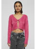 Urban Classics Cardigan in hibiskuspink