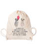 Mr. & Mrs. Panda Turnbeutel Koala Luftballon mit Spruch in Creme