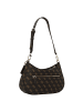 Guess Noelle II Schultertasche 29 cm in brown logo