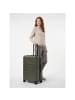 Tonino Lamborghini Milano 4 Rollen Trolley L 72 cm mit Dehnfalte in olive
