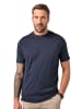 JP1880 Kurzarm T-Shirt in navy blau