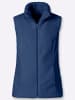 WITT WEIDEN Fellimitat-Weste in jeansblau