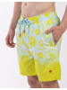 Frozen Cape Badehose RIBEIRA in Blue Lime