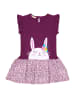 Denokids Dress Cute Bunny in Bordeaux