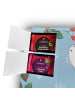 Mr. & Mrs. Panda Advents-Teekalender Einhorn Yoga mit Spruch in Eisblau