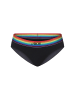 Oboy Slip U134 RAINBOW in schwarz