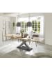 58 aufm Kessel ESSTISCH ausziehbar Elene 160x90x76 Graphit/Asteiche