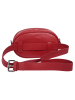 Cluty Gürteltasche echt Leder in rot