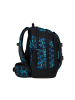 Satch Schulrucksack-Set PACK "Caleido Blue" 3-teilig in Blau