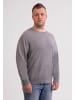 CASH-MERE.CH Rundhals Pullover in Grau