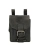 Greenburry Vintage Gürteltasche Leder 15 cm charcoal