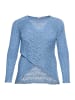 sheego by Joe Browns Pullover in mittelblau