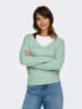 ONLY Feinstrick Pullover ONLRICA LIFE Longsleeve V-Ausschnitt in Mint