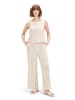 Vera Mont Jumpsuit mit Struktur in Sandshell