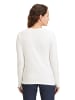 Betty Barclay Basic Shirt mit Stickerei in Patch Cream/Silver