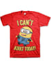 Minions T-Shirt in Rot