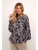 Cream Bluse langarm CRLucy Regular fit in Blue Paisley