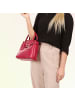 Toscanto Leder Handtasche Toscanto Tasche fuchsia, pink ca. 30cm