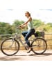 relaxdays Fahrradkorb in Schwarz - (B)30 x (H)22 x (T)46 cm
