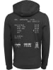 Mister Tee Hoodie "Cash Only Hoody" in Grau