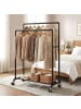 SONGMICS Kleiderständer Dalson in Schwarz - (B)59 x (H)163 x (T)99.7 cm