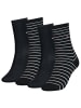 Tommy Hilfiger Socken 6er Pack in Schwarz