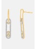 Diamant Exquis Ohrringe aus 585 Gelbgold