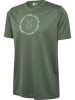 Hummel Hummel T-Shirt Hmlte Multisport Herren Atmungsaktiv Schnelltrocknend in CLIMBING IVY