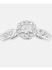 Diamant L'éternel Verlobungsring aus 375 Weißgold mit 0.25 Karat Diamant