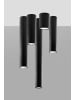 Nice Lamps Deckenleuchte CASTRO 60 in Schwarz aluminium tube loft style Gu10 LED NICE LAMPS