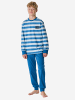 Schiesser Pyjama Nightwear 1 in Blau