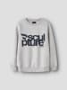 name it Sweatshirt in Light Grey Melange