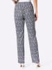 WITT WEIDEN Jersey-Hose in marine-millefleurs